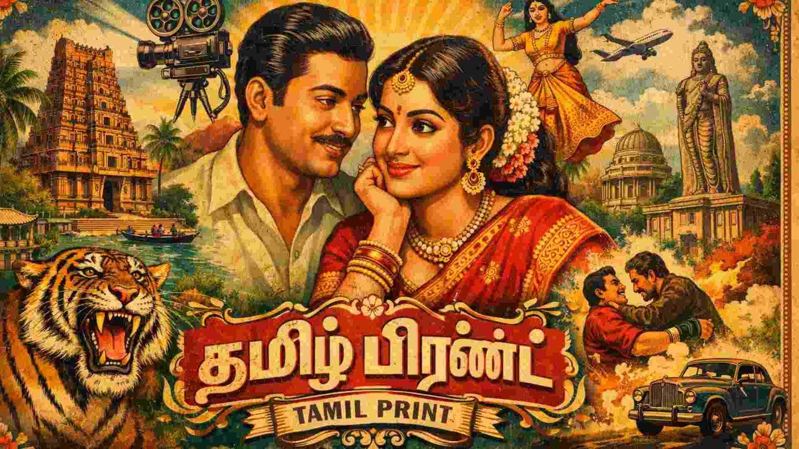 Tamilprint Art: Where Tamil Heritage Meets Modern Print Design