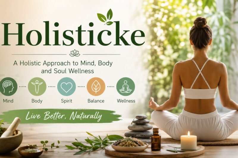 Holisticke: Natural Ways to Reduce Stress and Improve Mental Well-Being !