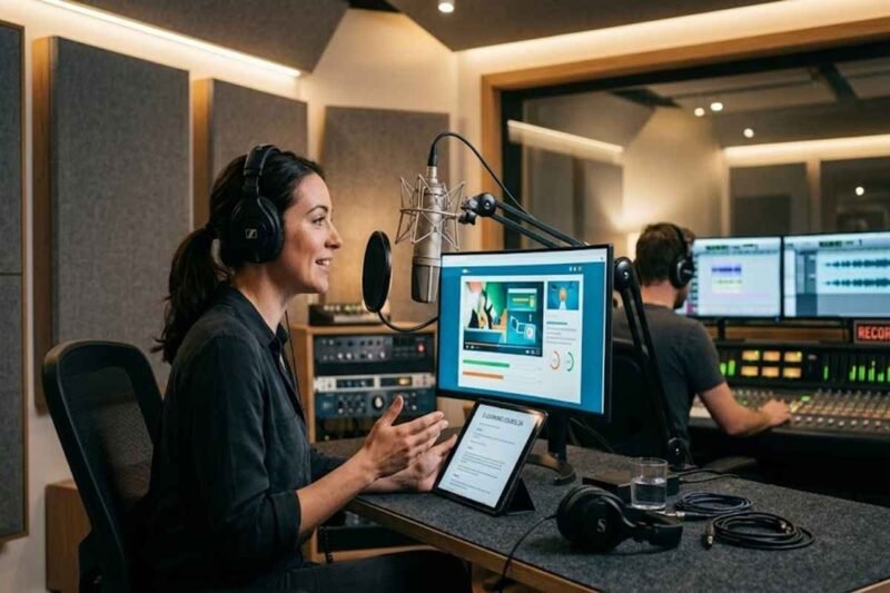 Why E-Learning Companies Are Investing More in Professional Voiceovers