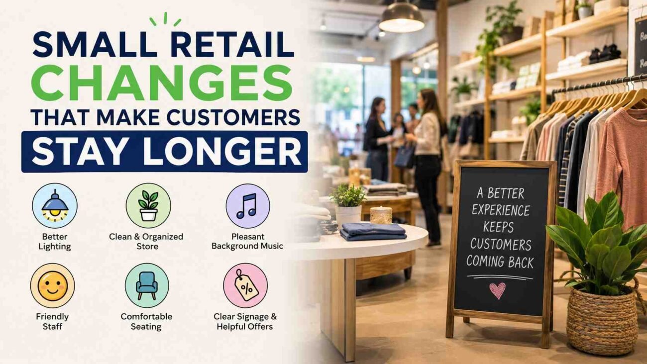 Small Retail Changes That Make Customers Stay Longer