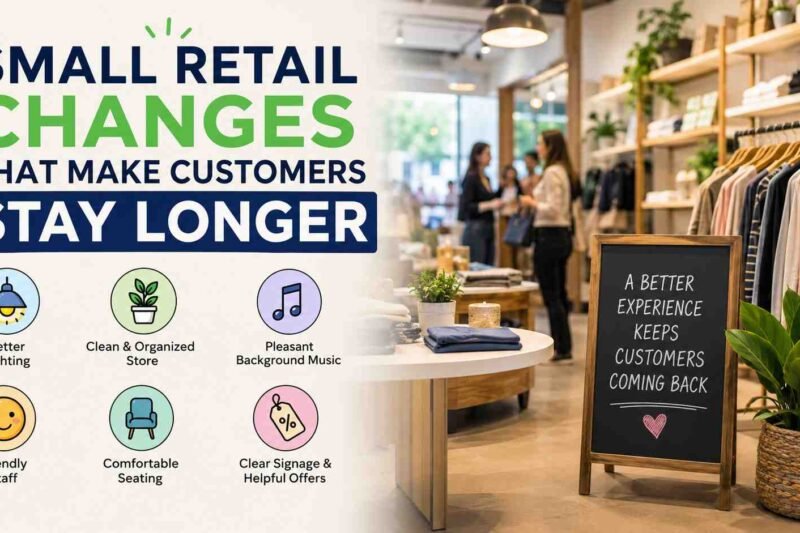 Small Retail Changes That Make Customers Stay Longer